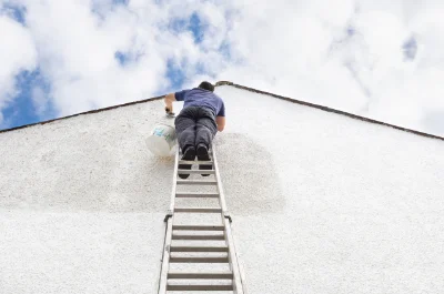 Peinture extérieure à Bellegarde-Poussieu — façades et ravalement